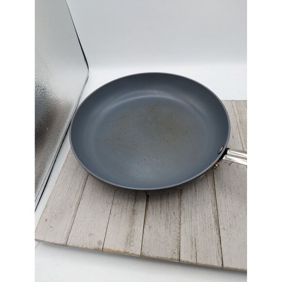 Todd English Limited Collection Green Pan 11" Frying Pan Skillet Lid Yellow - Picture 5 of 11